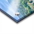 Beautiful Flowers on the Balcony with a View Acrylic print