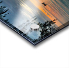 Calming Sunset Reflections Impression Acrylique