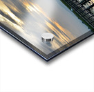 Amazing Walkway on the Lake During Sunset Acrylic print