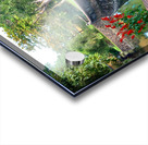 Fortified Red Flowers Acrylic print