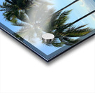 Let s Chill Under the Palm Trees Impression Acrylique