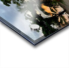 Sunset Between the Palm Trees Acrylic print