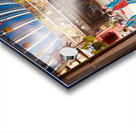 Kids Wearing Blue Acrylic print