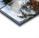 Cycling Up the Hill Acrylic print