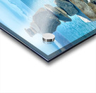 Inukshuk in Front of the Lake Acrylic print