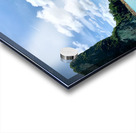 Boat Between Massive Rocks Acrylic print