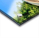 Golden Mount Temple Orange Stairs Bangkok 2 Acrylic print