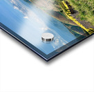 Colorful Rice Fields Acrylic print