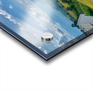 Village in the Rice Fields Acrylic print