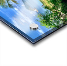 Koh Nang Yuan and Motorbike Acrylic print