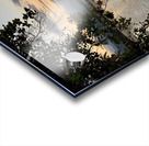 Long Building on Water during Sunset Acrylic print