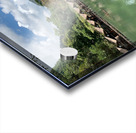 Bungalows on the Water in the Valley Acrylic print