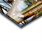 Crossing the Bridge on a Motorbike Acrylic print