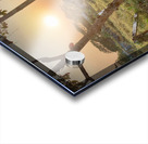 Cooking outside in Myanmar at Sunset Acrylic print