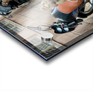 Monkey Bikers Acrylic print