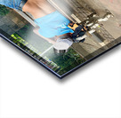 Napping on a Public Bench Jakarta Acrylic print