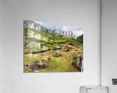 Toy Train Tea Plantations Impression acrylique