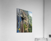 Toy Train Tunnel Acrylic Print