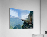 Mountain Natural Viewing Platform Acrylic Print