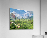 Mountain Valley Acrylic Print