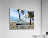 Piano on the Beach Acrylic Print