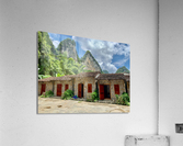 Stone Houses by the Mountain Acrylic Print