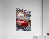 The Little Girl and the Motorbikes.  Acrylic Print