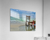 Chair on the Beach Acrylic Print