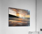 Amazing Sunset with Bird Acrylic Print