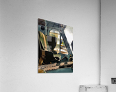 Inside the Helicopter Impression acrylique