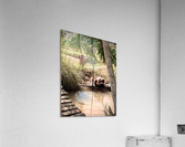 Lady Washing her Hair in the River Acrylic Print