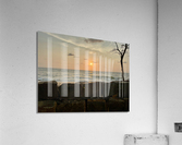 Sunset Behind the Wall 2 Acrylic Print