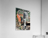 Tail Gate Chaos Acrylic Print