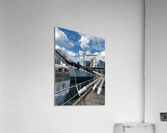 Boat in the City Acrylic Print