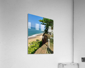 Beach from the Cliff Impression acrylique