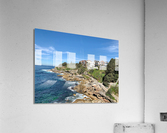 Sea Shore Homes Acrylic Print