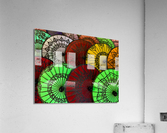 Colorful Umbrellas Acrylic Print