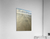 Infinite Sandy Beach Acrylic Print