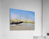 Fast Boat on the River Acrylic Print