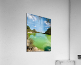 Green Lake Impression acrylique