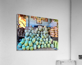 Vegetable Stand Acrylic Print
