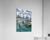 Dock Stairs Impression acrylique