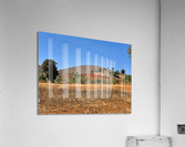 Earth Tones Hill Acrylic Print