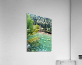 Blue Water in the Jungle Impression acrylique