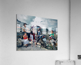 Bac Ha Market Family in Vietnam Acrylic Print
