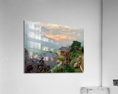 Far Away Sunset Acrylic Print