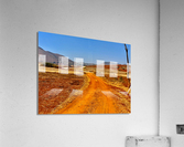 Red Earth Road Acrylic Print