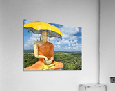 Buddha Under the Umbrella Acrylic Print