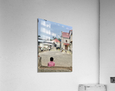 Kids Playing Soccer-Football Acrylic Print