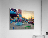 Riding Before the Sunset Acrylic Print